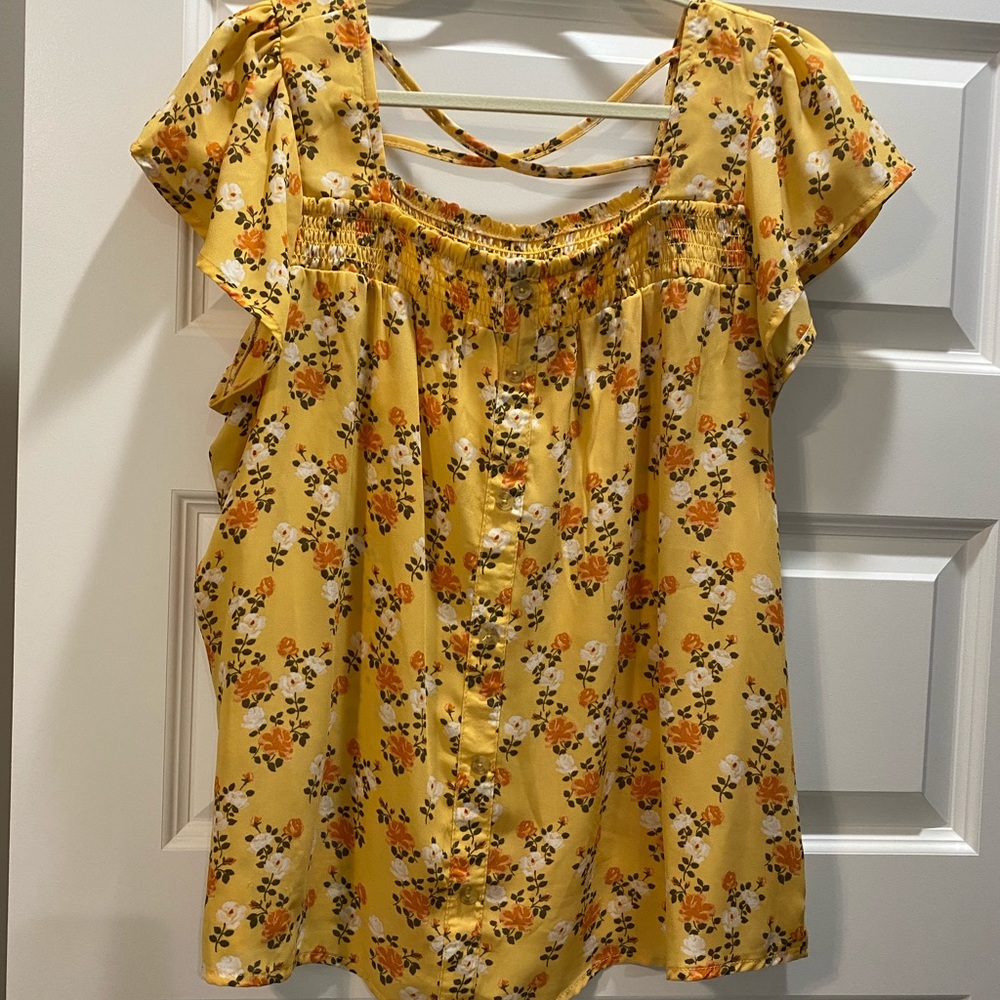Woman’s blouse size 3x - like new